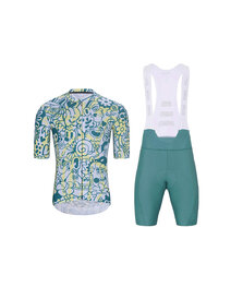 HOLOKOLO maillot corto y pantalón corto - COMIC - azul/azul claro